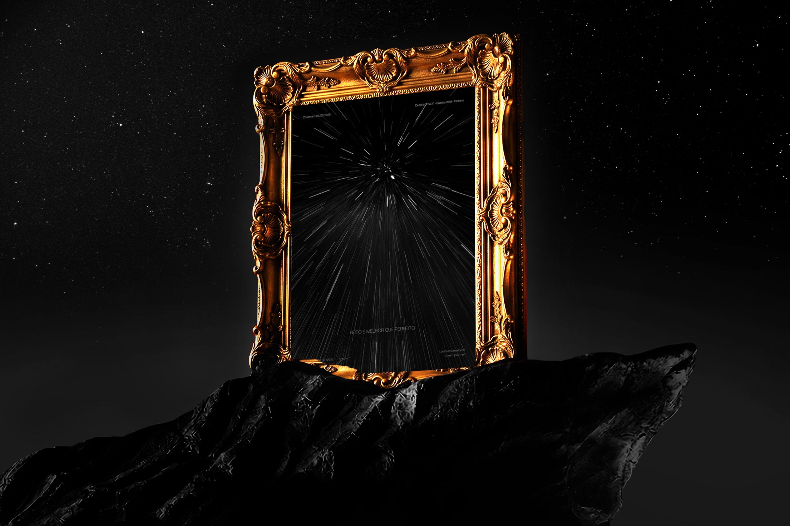 #011 - Perfeito - Quadro Exclusivo